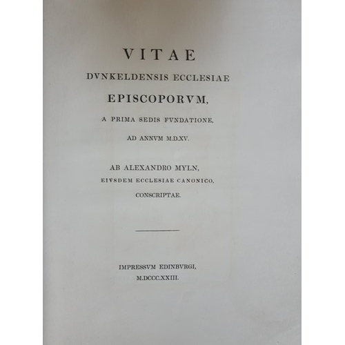 270 - A Bibliography Of Printing reprinted 1969, Oliver & Boyd's New Edinburgh Almanac 1878 and Vitae Dvnk... 