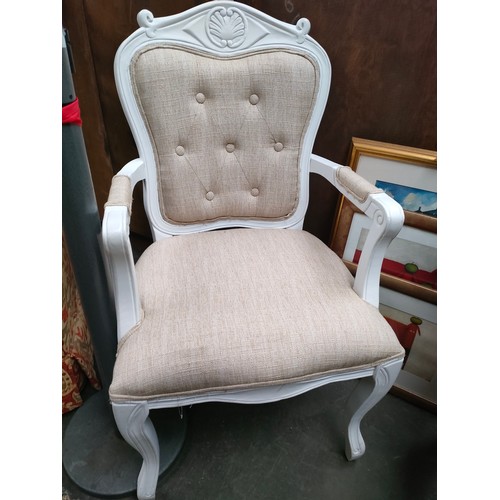 217 - French style arm chair