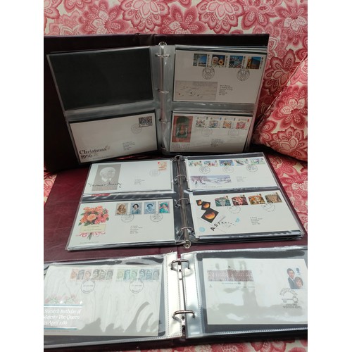 184 - 3 Albums of first day covers