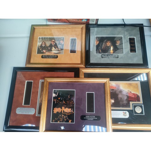 236 - Selection of harry potter film cells .