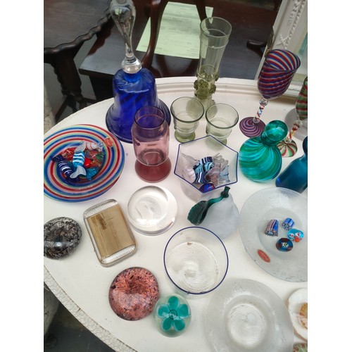 248 - Large selection of art glass / glass wares to include Victorian art glass etc