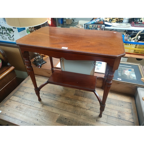 271 - 20th century 2 tier window table