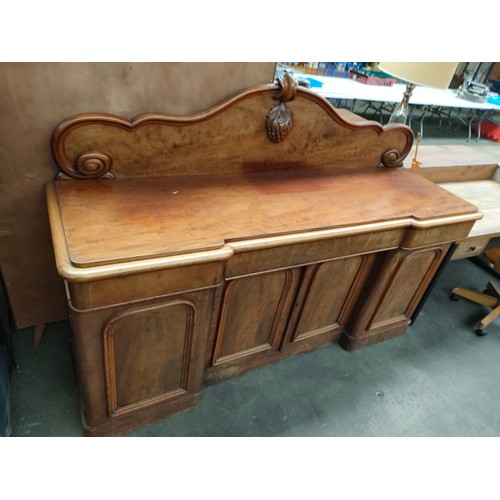 268 - Large Victorian buffet sideboard