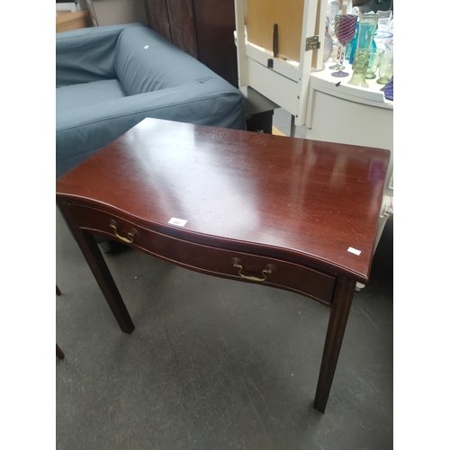 283 - Late 19th century Console table with fitted drawer