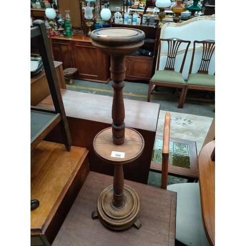 396 - 19th century oak astray stand