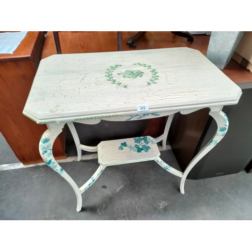 372 - 1900s 2 tier French style window table