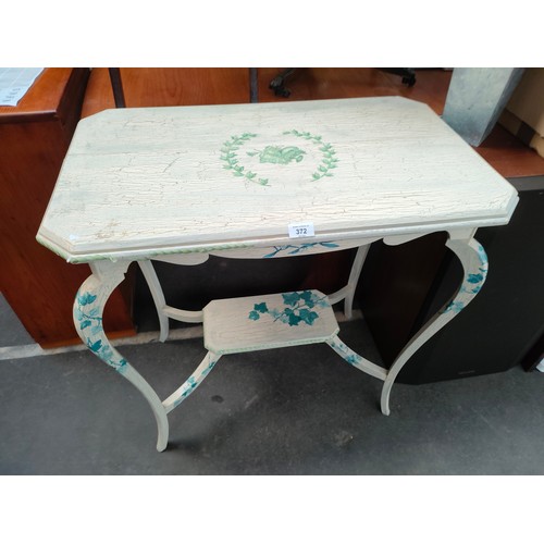 372 - 1900s 2 tier French style window table