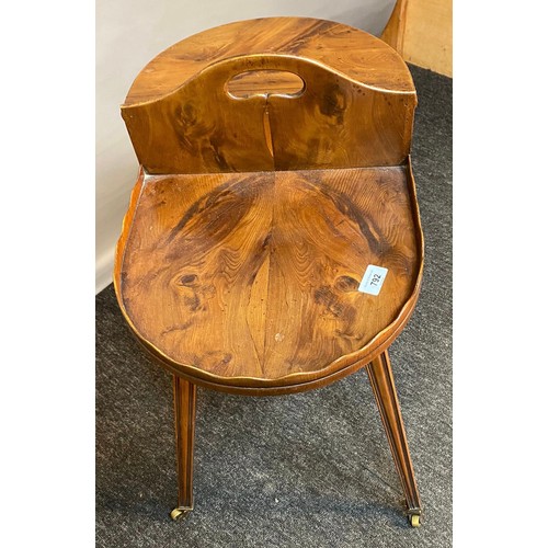 792 - 20th century Smokers table. [60cm high]