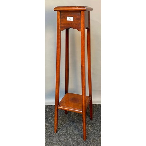 763 - 20th century two tier plant stand. [94cm high]