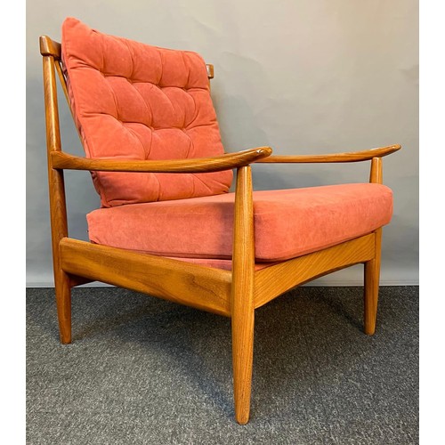 759 - 1960's mid century armchair in Afromosia [Greaves & Thomas]