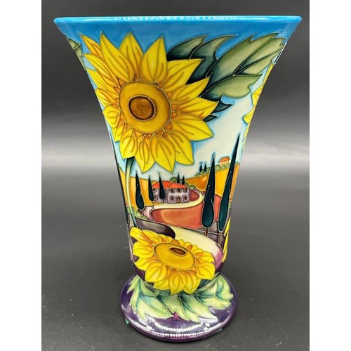 551 - A Limited edition Moorcroft vase. 'White Road to Tuscany' by Sian Leeper [198/300] Dated 2006. [22.5... 