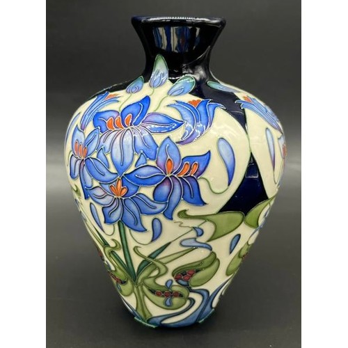 558 - Limited edition Moorcroft vase 'Castle of Mey' [90/200] Signed Rachel Bishop and dated 2009. [18cm h... 