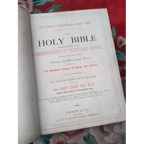 173 - Brass bound holy bible