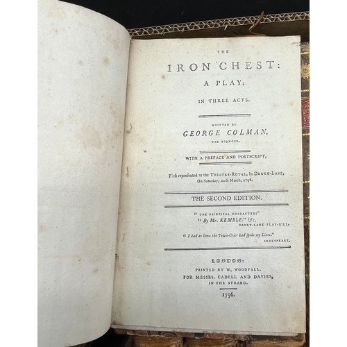 705 - A Quantity of 18th and 19th century leather bound books. Includes Volume 1-4, The Amours of the Chev... 