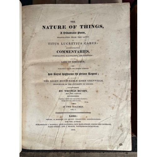 709 - A Quantity of books; Three Volumes- Country Life-1902 & 03. Volumes 1 & 2- The Nature of Things- T. ... 