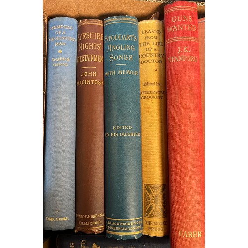 711 - A Quantity of books; The Fishers of the British Isles, Wayside and Woodland Blossoms, The Moths of t... 