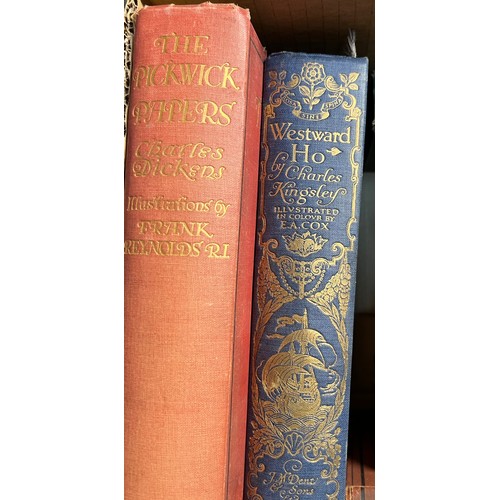 713 - A Quantity of books; Tales of a Grandfather by Sir Walter Scott. Ivor by W.Macqueen Pope. Life of Si... 