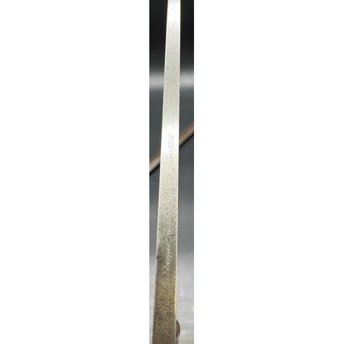 532 - 1876 French Bayonet with scabbard.