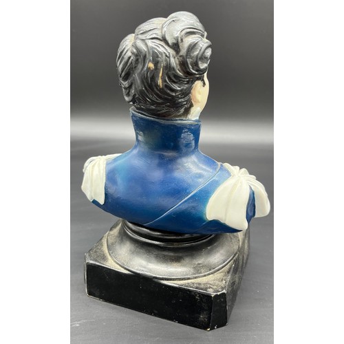 828 - Vintage King George IV Old Scotch Whisky Advertising bust. [22cm high]