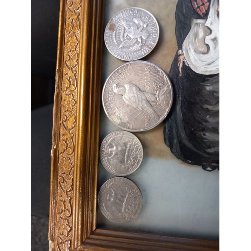 511 - A large quantity of mixed world coins to include various silver coins and collectable coins. 1928 Si... 