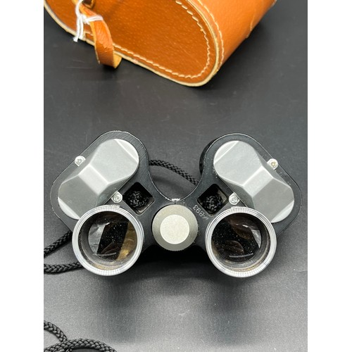 13 - Vintage Orion Binoculars 7x25 extra wide angle 10.0, No. 278507. [Missing eye sight rest] Comes with... 