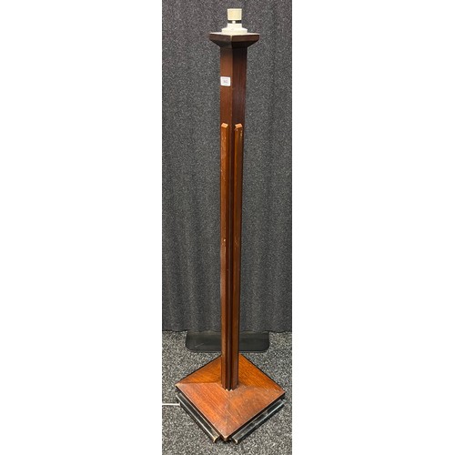 843 - Art Deco floor standing lamp. [136cm high]