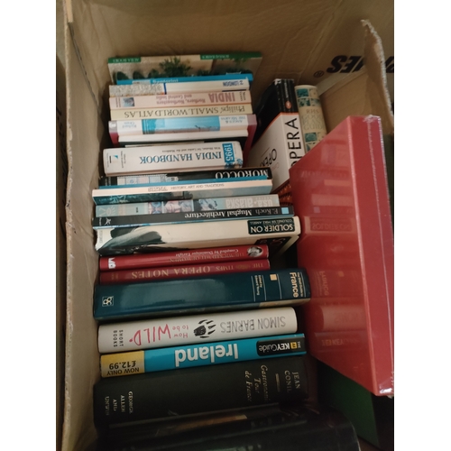 202 - 2 Boxes of books to include various subjects