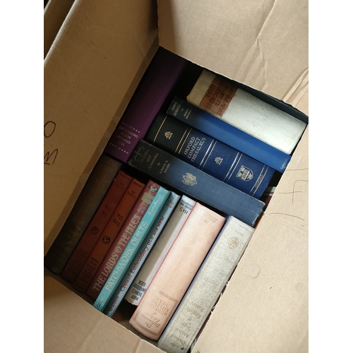 219 - 2 Boxes of books