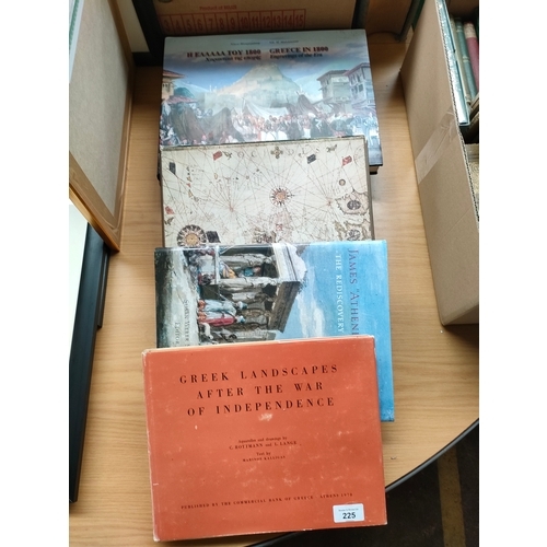 225 - Selection of Greek books etc