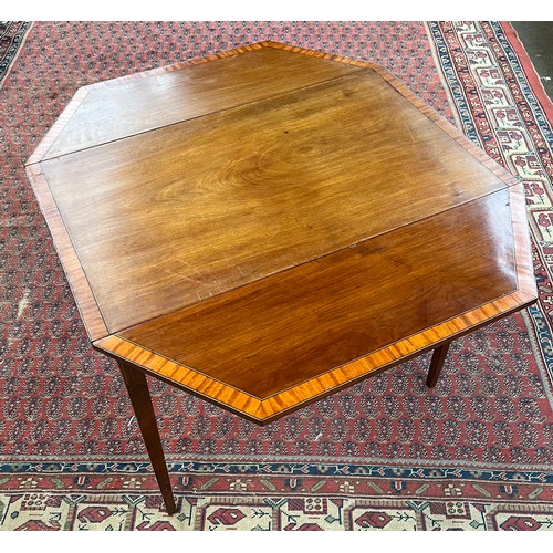 232 - Drop end Victorian window table