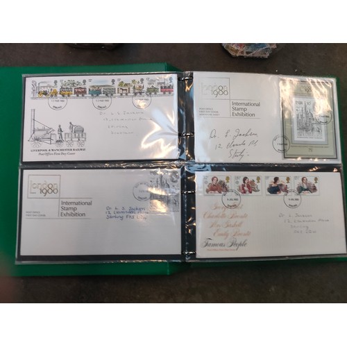 250 - Album of first day covers together with guitar strings and stamps