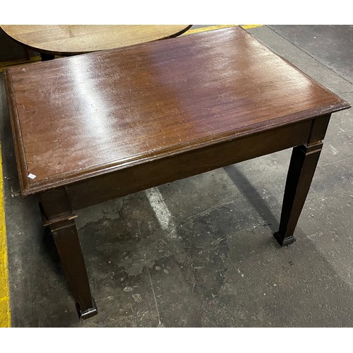 282 - Antique rectangular topped dining table