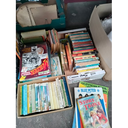 293 - 3 boxes of children s books etc