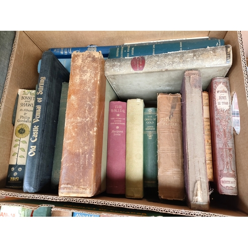 309 - 2 Boxes of antique books