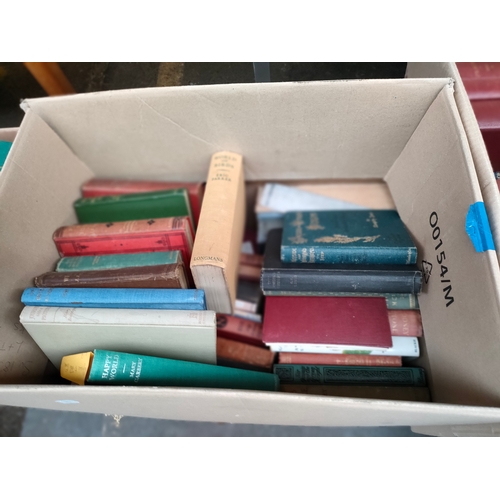 314 - 2 Boxes of antique books