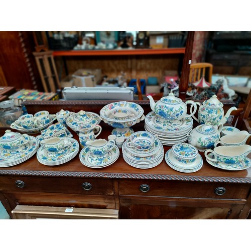 320 - Large Masons Regency Pattern tea ware includes tea pot etc