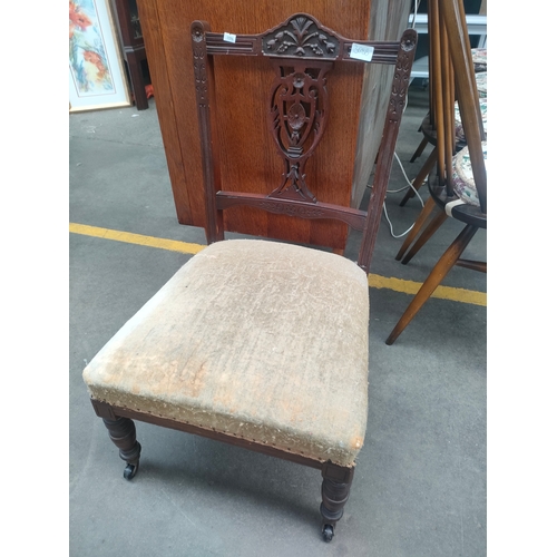 368B - Victorian nursing chair