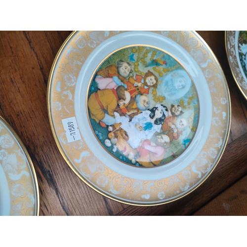 374 - A Collection of Grimm's fairy tale collection plates