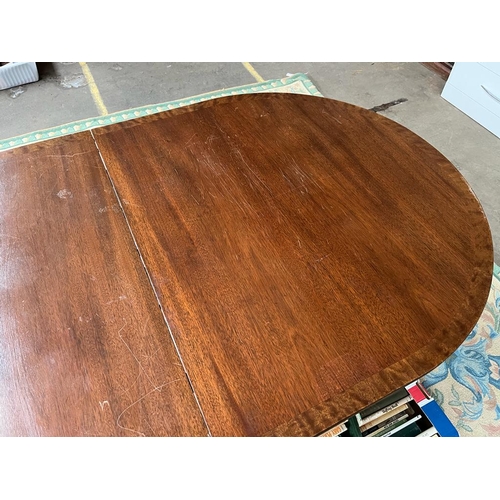 373D - Large mahogany dinning room table