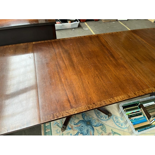 373D - Large mahogany dinning room table