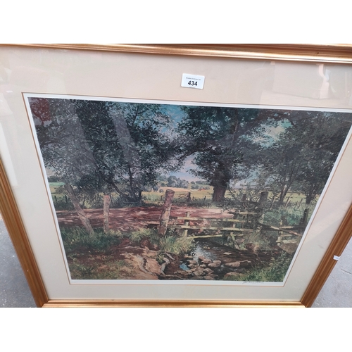 434 - Limited edition Macintosh Patrick print countryside scene