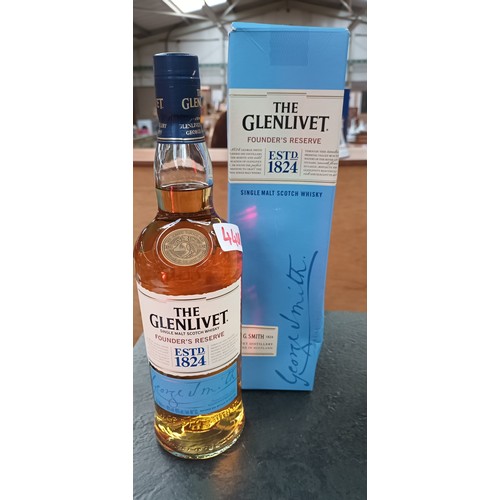 440B - A boxed bottle of The Glenlivet Single Malt Whisky