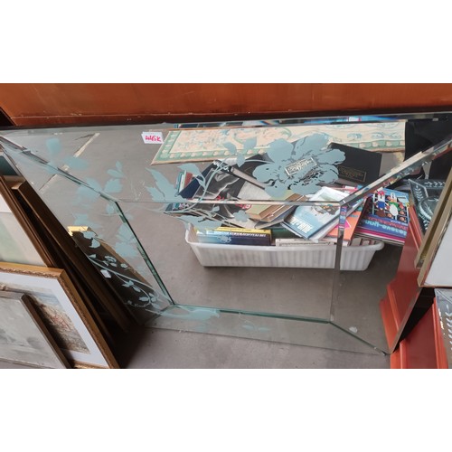 445K - Large square comtempory mirror