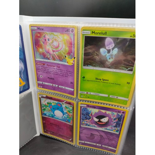 103 - Album of basic, stage 1 & 2 Pokemon cards to include Metagross, Mew, Gastley, Lickitung, Groudon, Bu... 