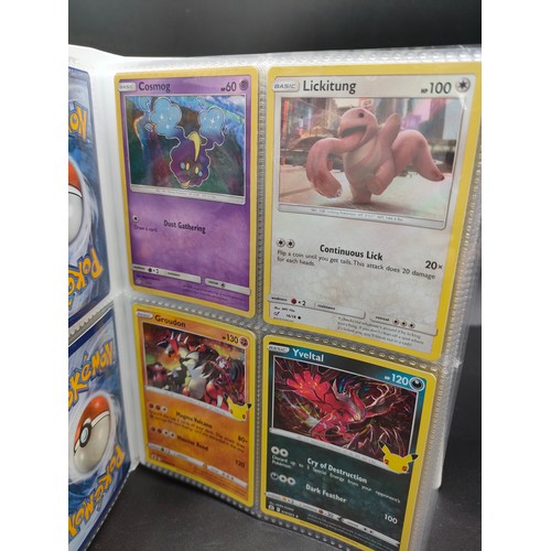 103 - Album of basic, stage 1 & 2 Pokemon cards to include Metagross, Mew, Gastley, Lickitung, Groudon, Bu... 