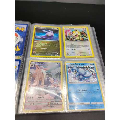 104 - Album of basic, stage1 & 2 pokemon cards includes Pinsir, Eevee, hornsea, , Dratini, nidoqueen and m... 