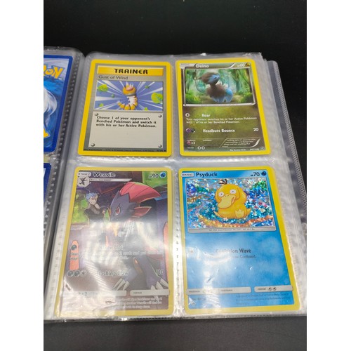 104 - Album of basic, stage1 & 2 pokemon cards includes Pinsir, Eevee, hornsea, , Dratini, nidoqueen and m... 