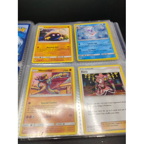 104 - Album of basic, stage1 & 2 pokemon cards includes Pinsir, Eevee, hornsea, , Dratini, nidoqueen and m... 