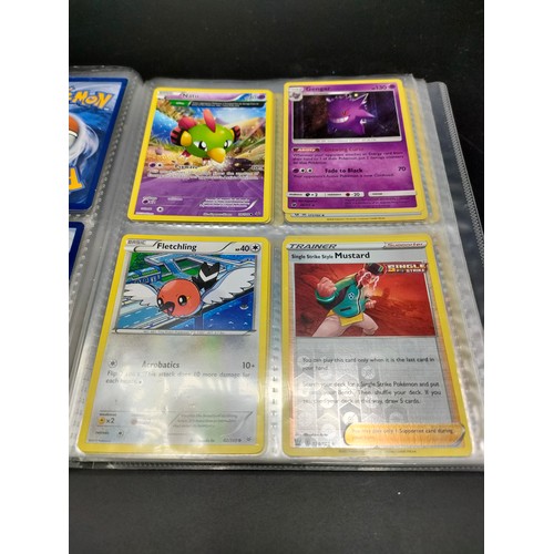 104 - Album of basic, stage1 & 2 pokemon cards includes Pinsir, Eevee, hornsea, , Dratini, nidoqueen and m... 