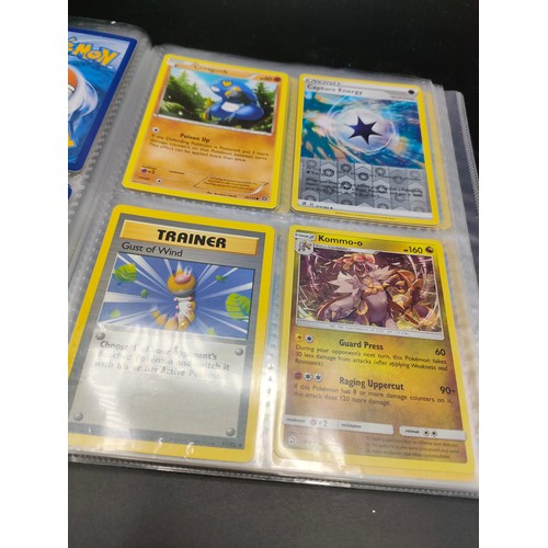 104 - Album of basic, stage1 & 2 pokemon cards includes Pinsir, Eevee, hornsea, , Dratini, nidoqueen and m... 